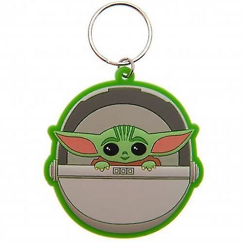 Star Wars Yoda PVC Keyring Multicoloured One Size