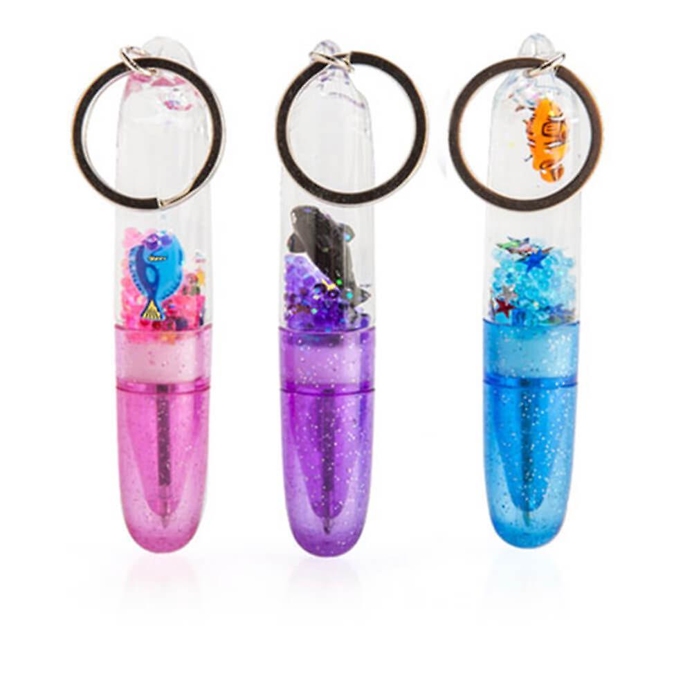 LatestBuy Sea Animal Glitter Pen Keychain