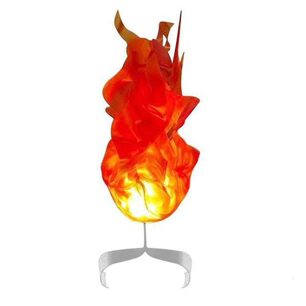 Scaji Floating Fireball Light Fake Fire Lamp Night Light Funny Cosplay Party Decoration Ornaments Prop Red