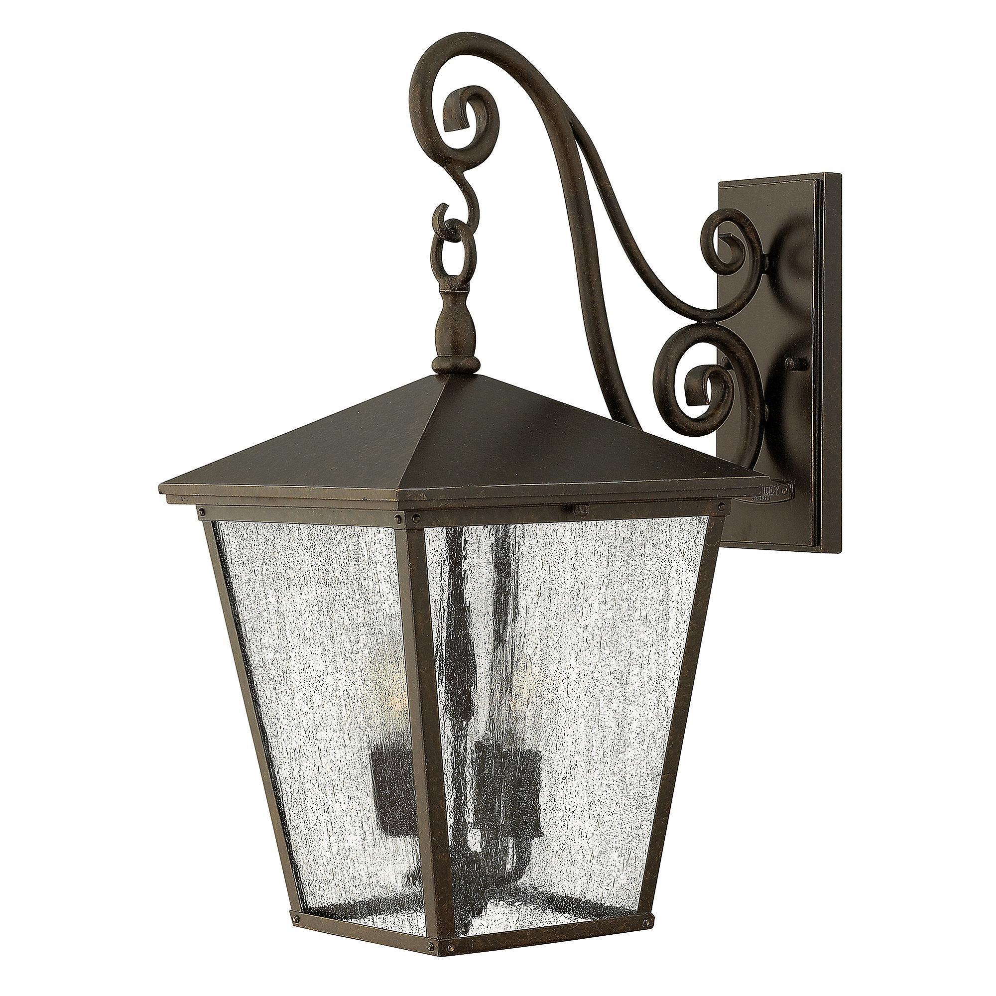 Elstead Lighting Trellis 4 Light Outdoor Large Wall Lantern Light Regency Bronze IP44, E14