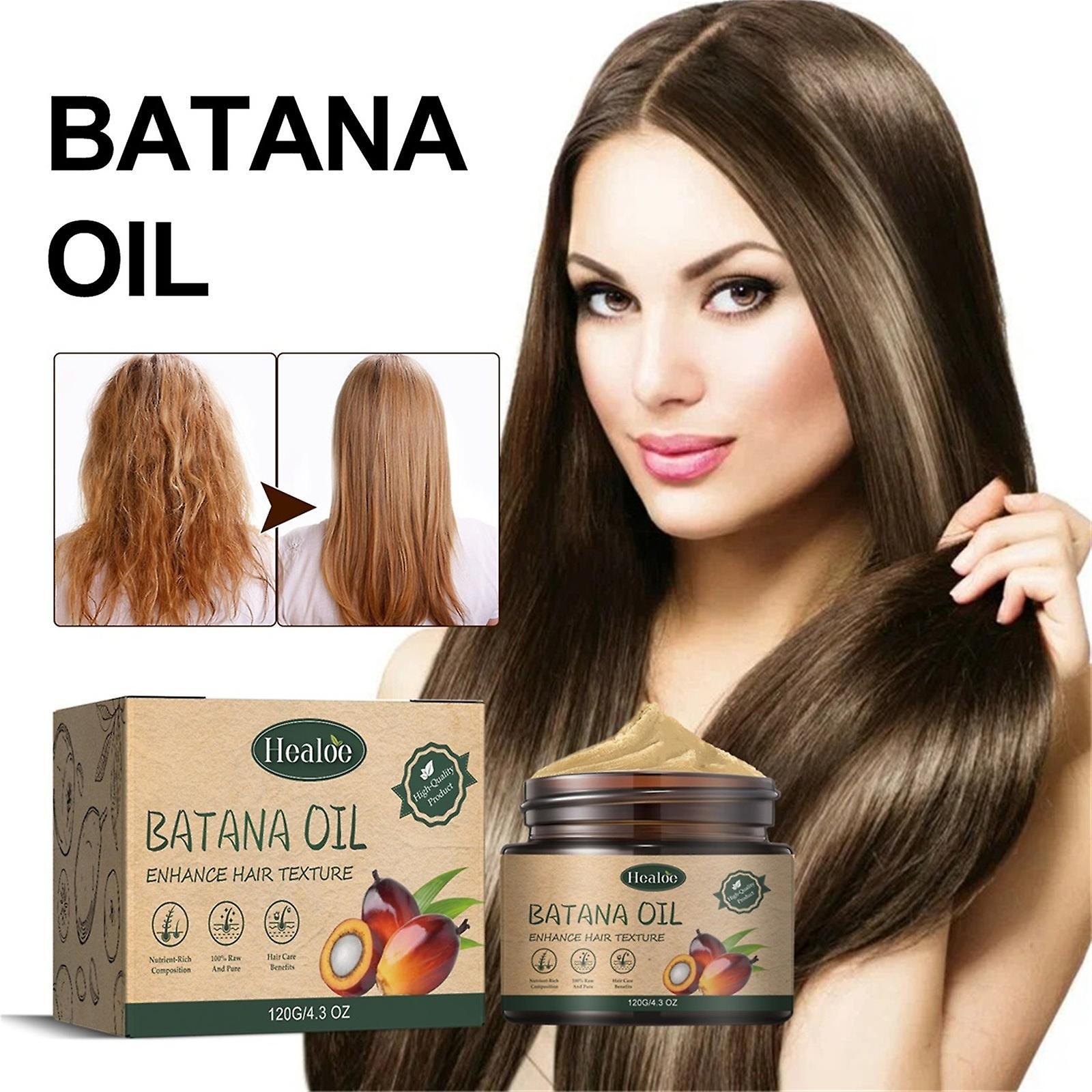 Flye Batana Oil For Hair Growth Oil From Honduras Unrefined Promotes Hair Thickness For Men Women Yellow