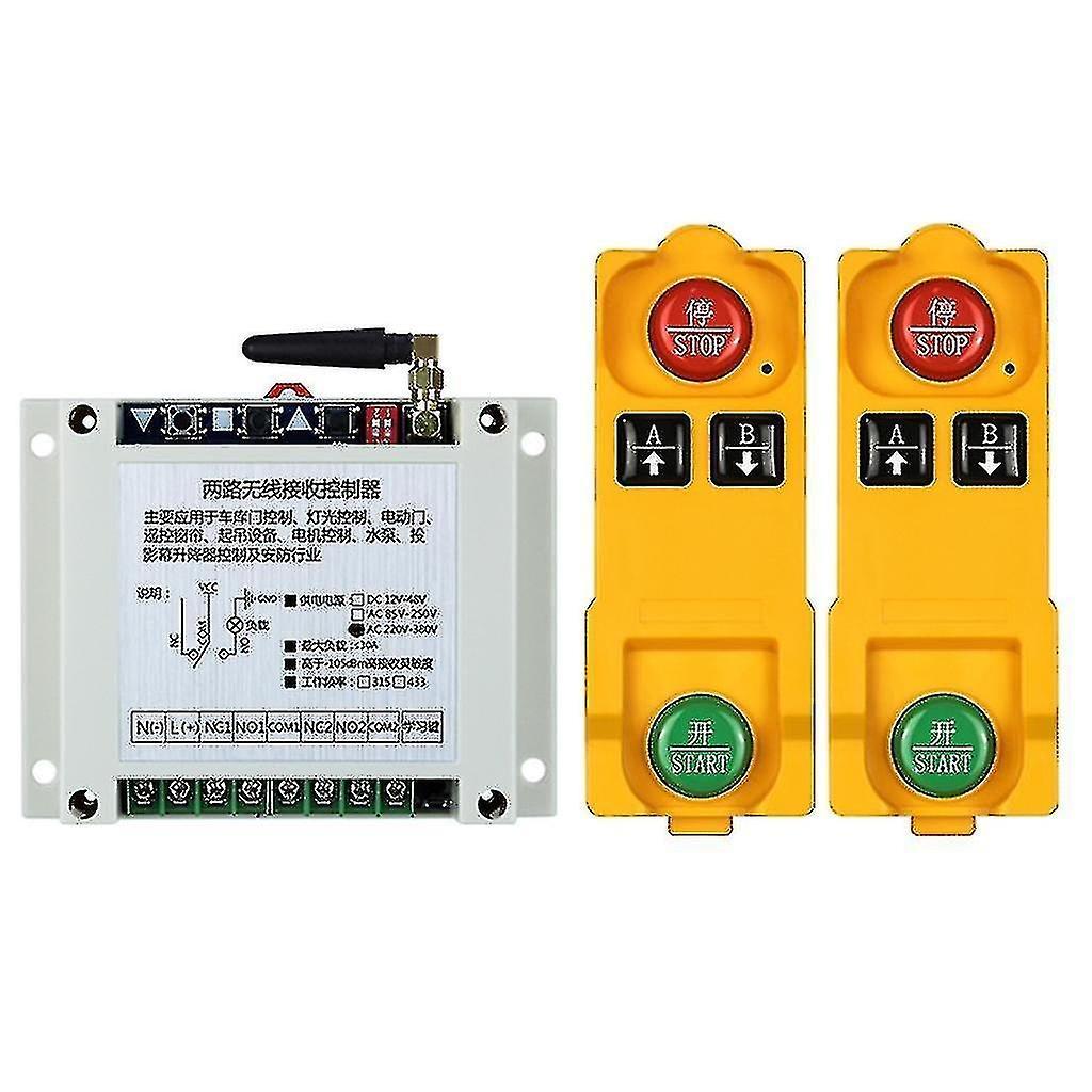 Guangzhou Yunlan Trading Co., Ac220v~380v Wireless Remote Control Switch Relay Rf Transmitter 315/433mhz