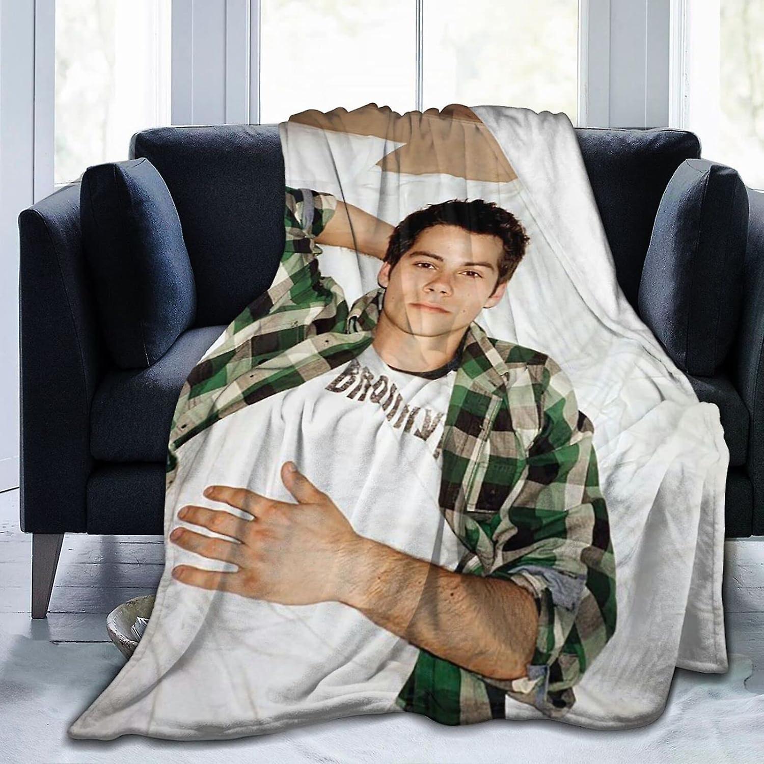 Kerota TR1712 Air-Conditioning Blanket, Dylan O'Brien Throw Blanket,Super Soft Comfy Flannel Fleece Blanket, Plush Blanket 50x40in 125x100cm