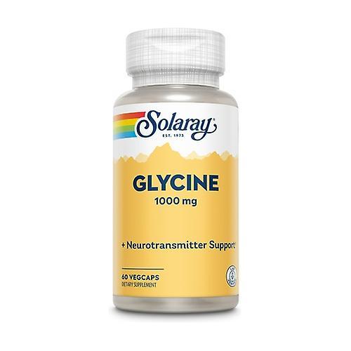 Solaray Glycine 60 vegetable capsules of 1000mg