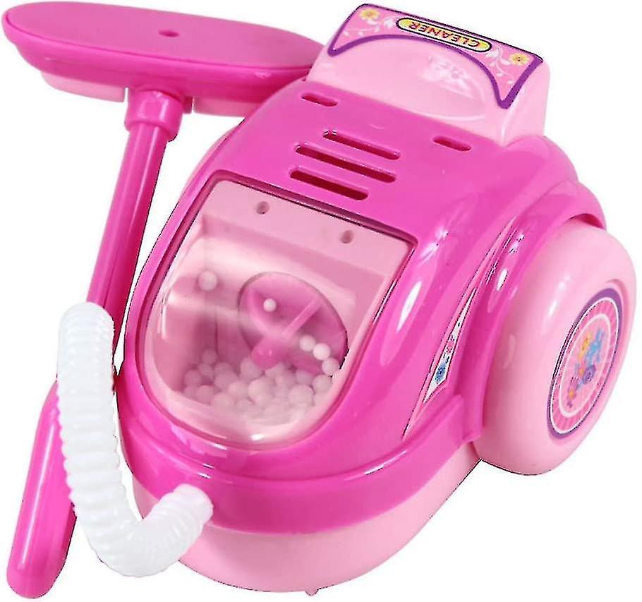 Generic Children's Toys Role Play Vacuum Cleaner Realistic Toy With Lights & Sounds(pink)