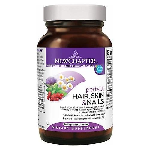 New Chapter Perfect Hair- Skin & Nails, 30 Veg Caps (Pack of 1)