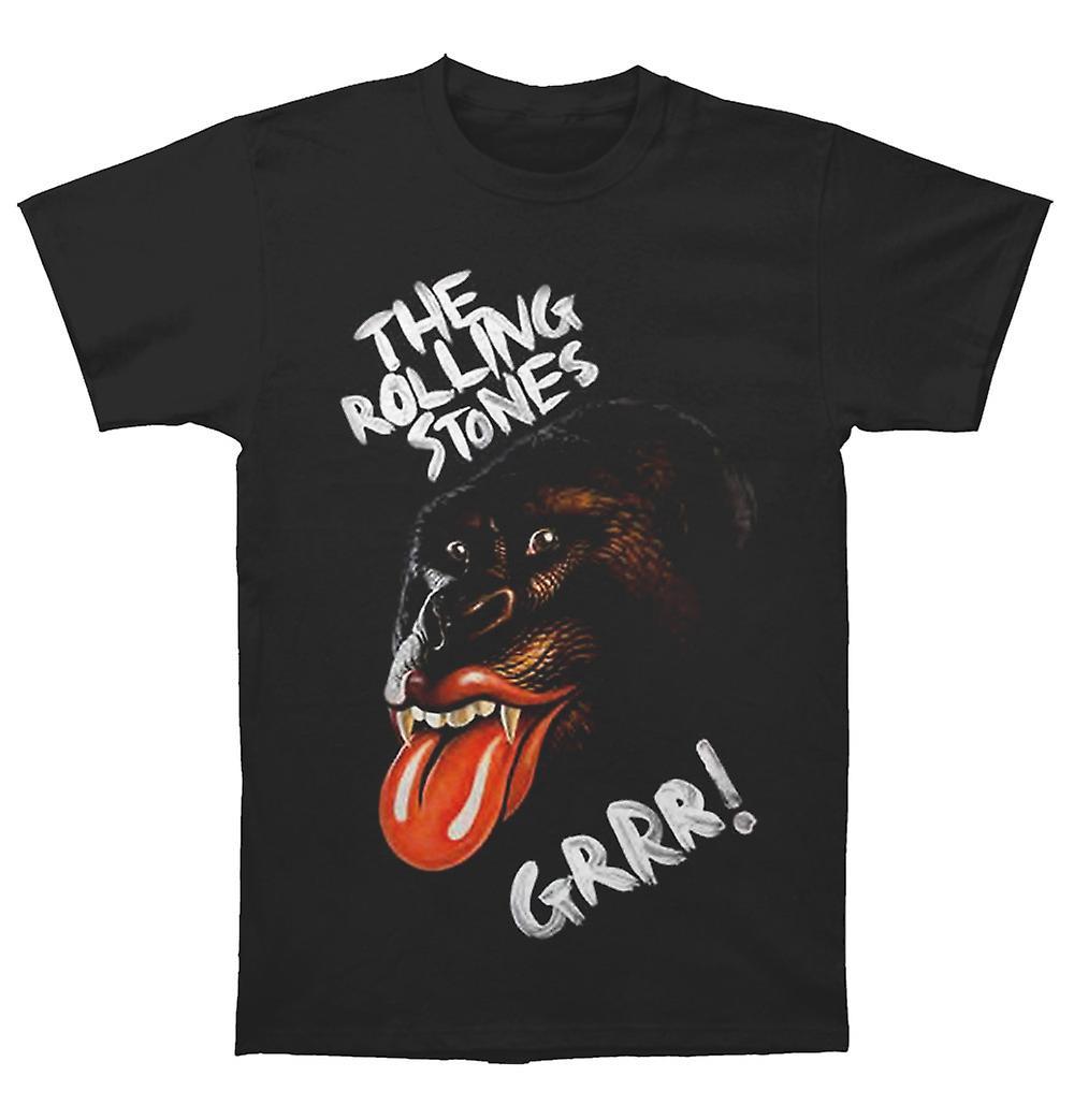 RockShark The Rolling Stones Grrr Black Gorilla T shirt XL