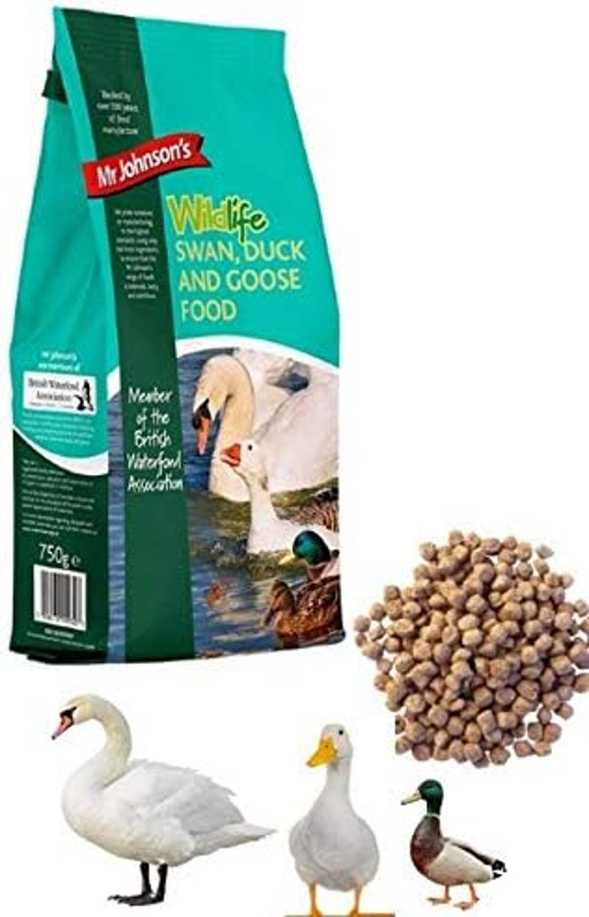 Mr Johnsons Wildlife Swan Duck & Goose Food 750g