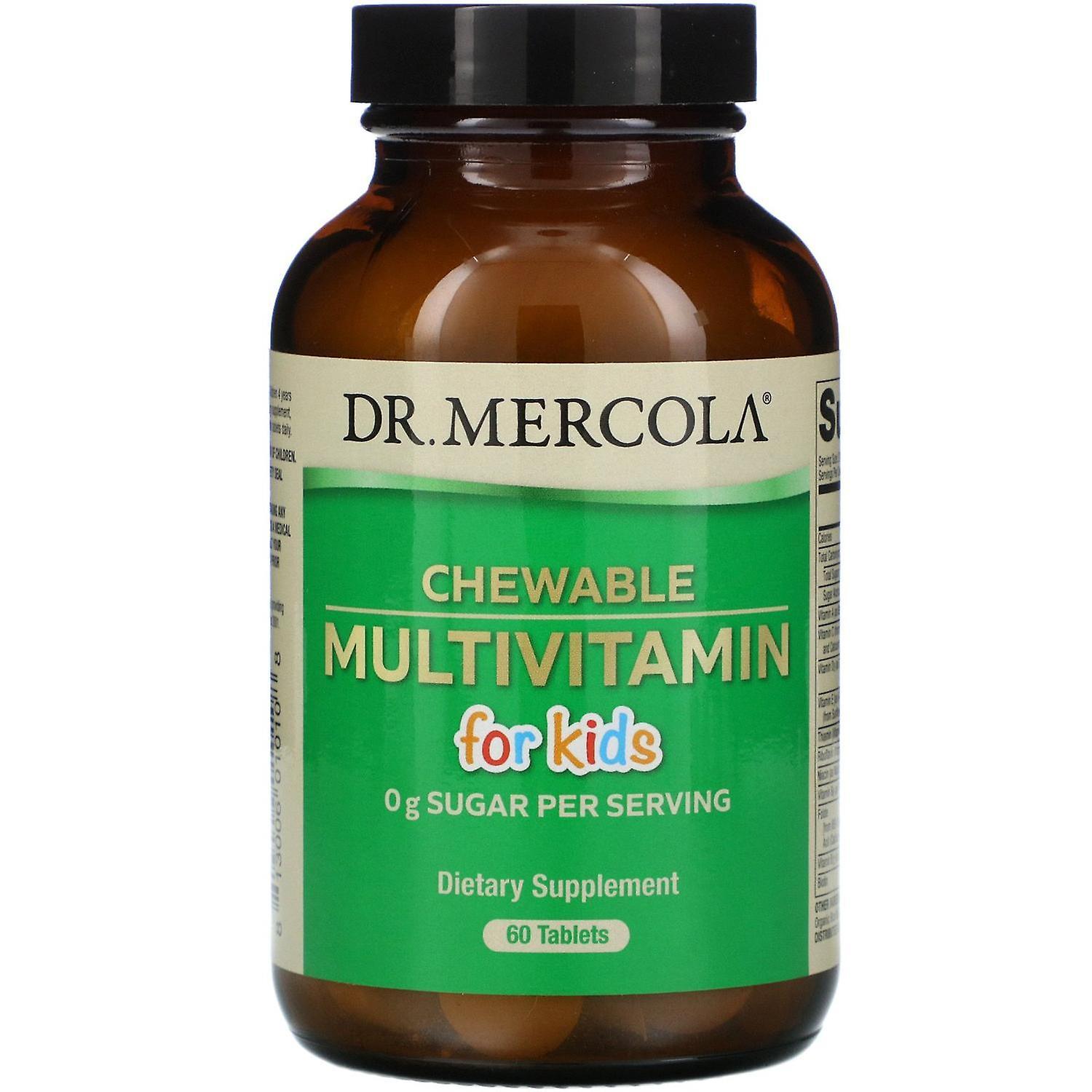 Dr. Mercola, Chewable Multivitamin for Kids, 60 Tablets