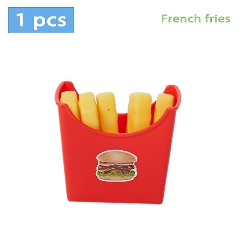 Slowmoose Children Pretend Simulation Food, Baby Play House Hamburger Dog French Fries