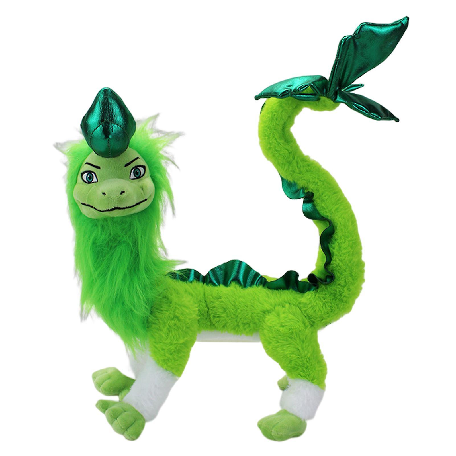 Remorui Dragon Plush Toy Anime Movie Raya And The Last Dragon Cute Doll Plushies Accompany Toy Colored Dragon Legend Doll Stuffed Animal Green One ...