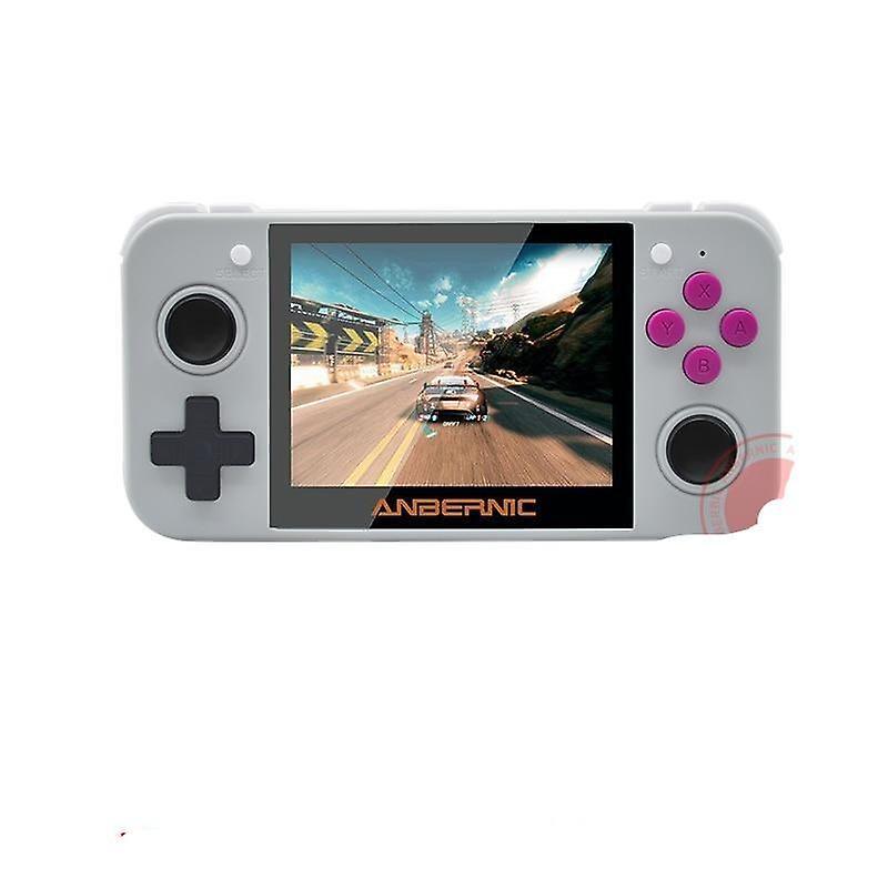 Slowmoose Retro Game Handheld Console-mini 64 Bit, 3.5 Inch Ips Screen Grey 48G BAG