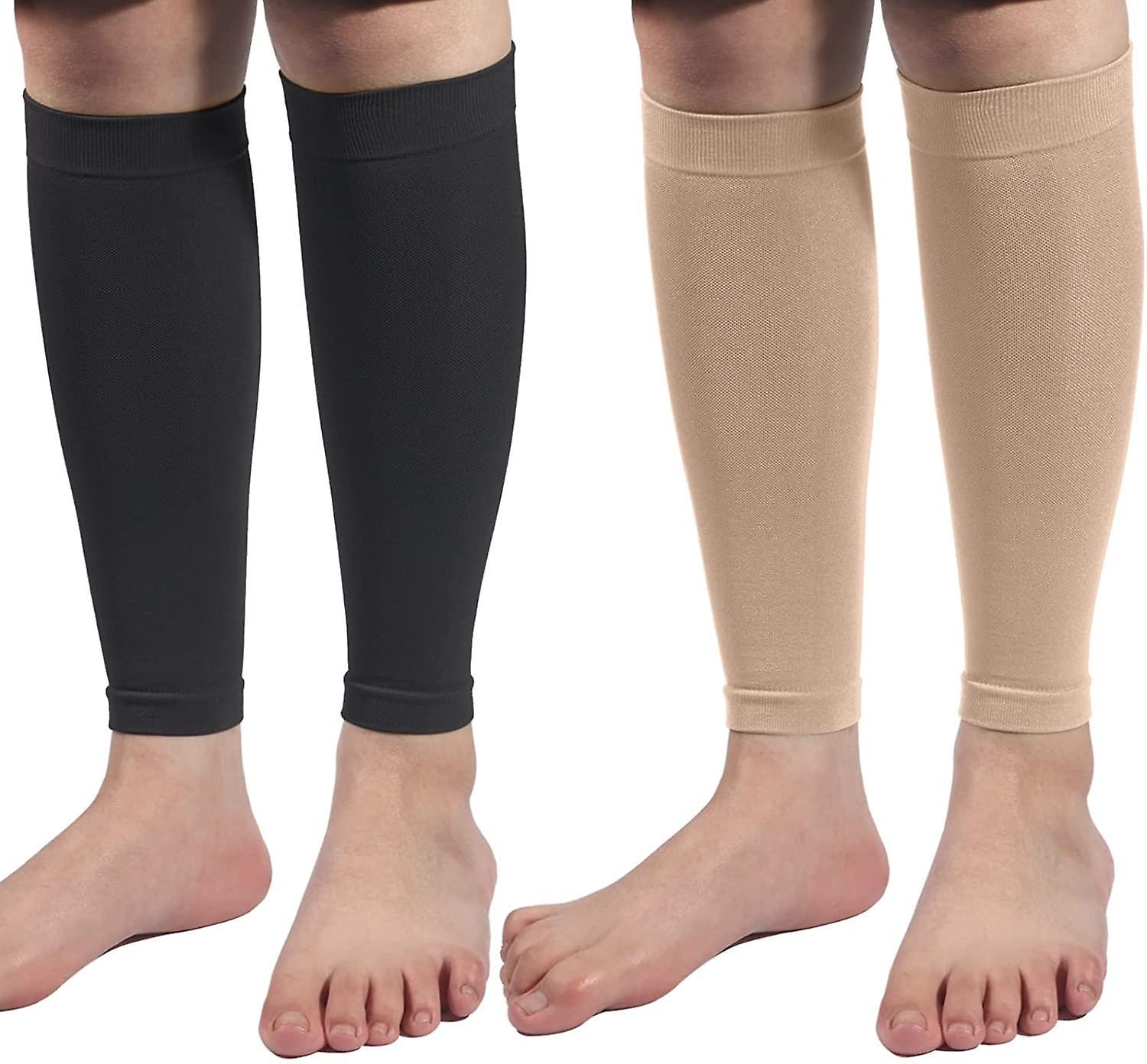 Wonderful Calf Compression Sleeves, Relief Calf Pain, Calf Support Leg For Recovery, Varicose Veins, Shin Splint, Running Skin Large