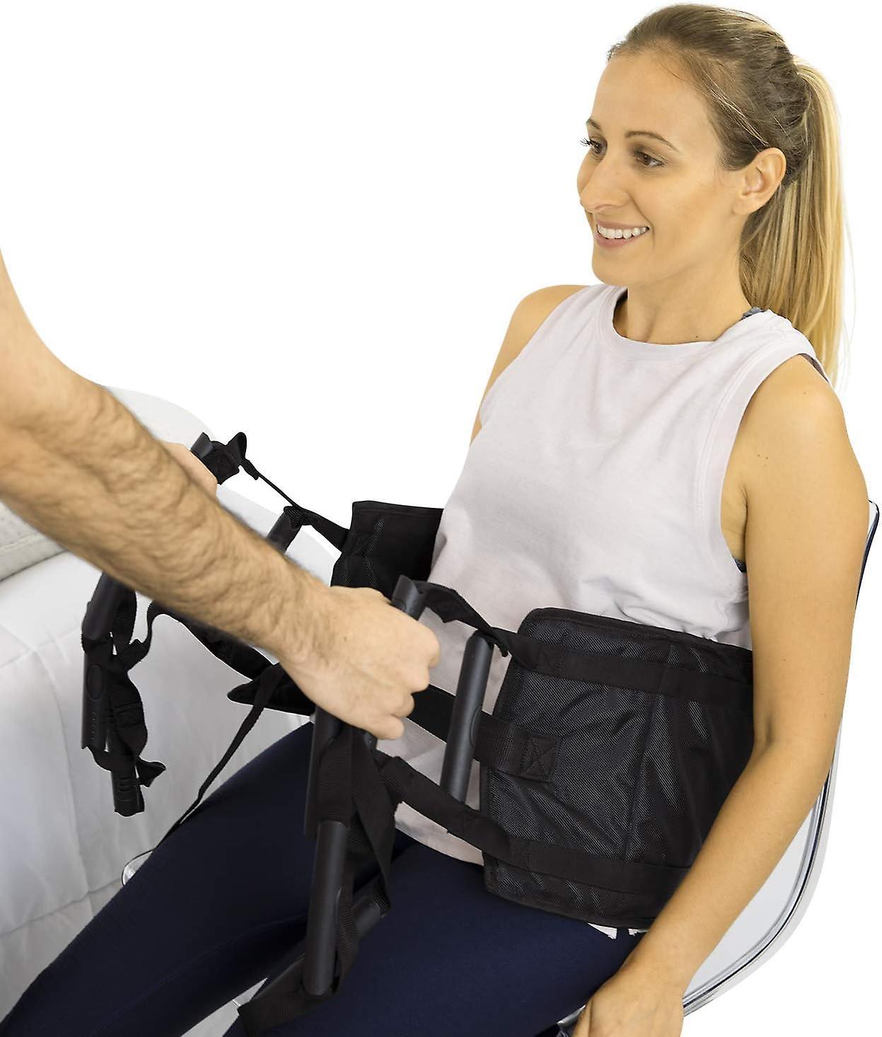 Xymcv Transfer Sling - Padded Assist Belt - Sturdy Patient Lift With Straps - Standing And Lifting Mobility Aid For Handicapped, Elderly, Injured