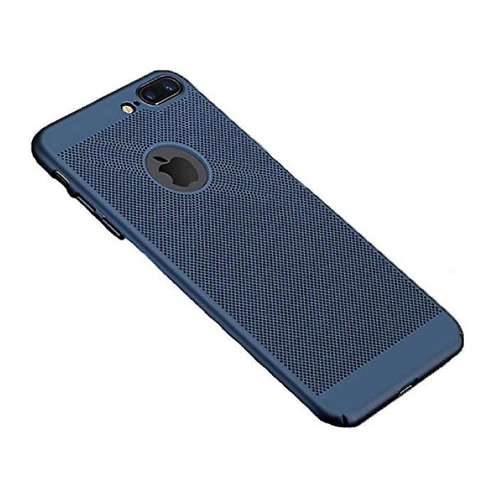 Stuff Certified ® Stuff Certified® iPhone 5S - Ultra Slim Case Heat Dissipation Cover Cas Case Blue