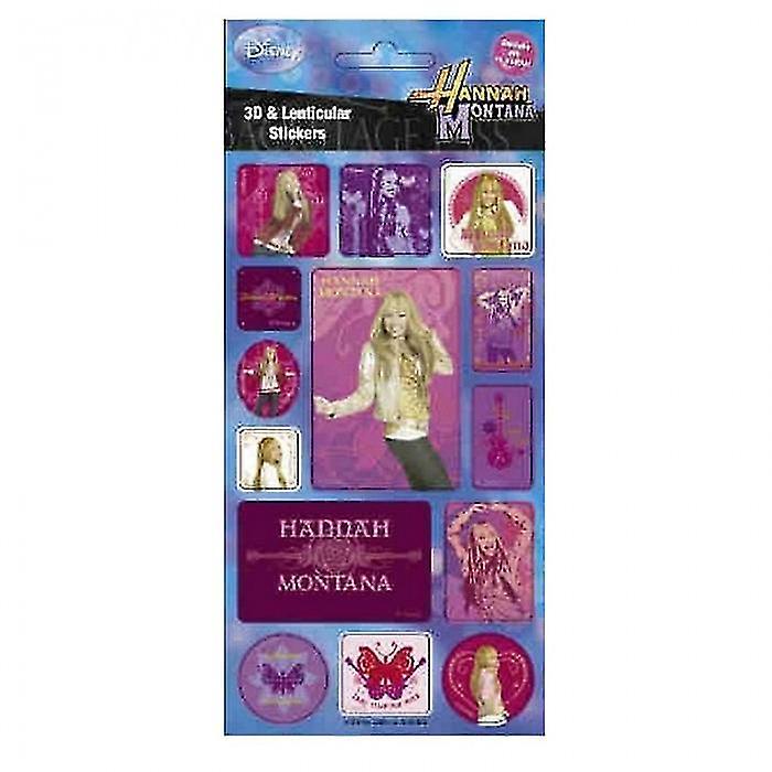 Hannah Montana 3D Stickers Multicoloured One Size