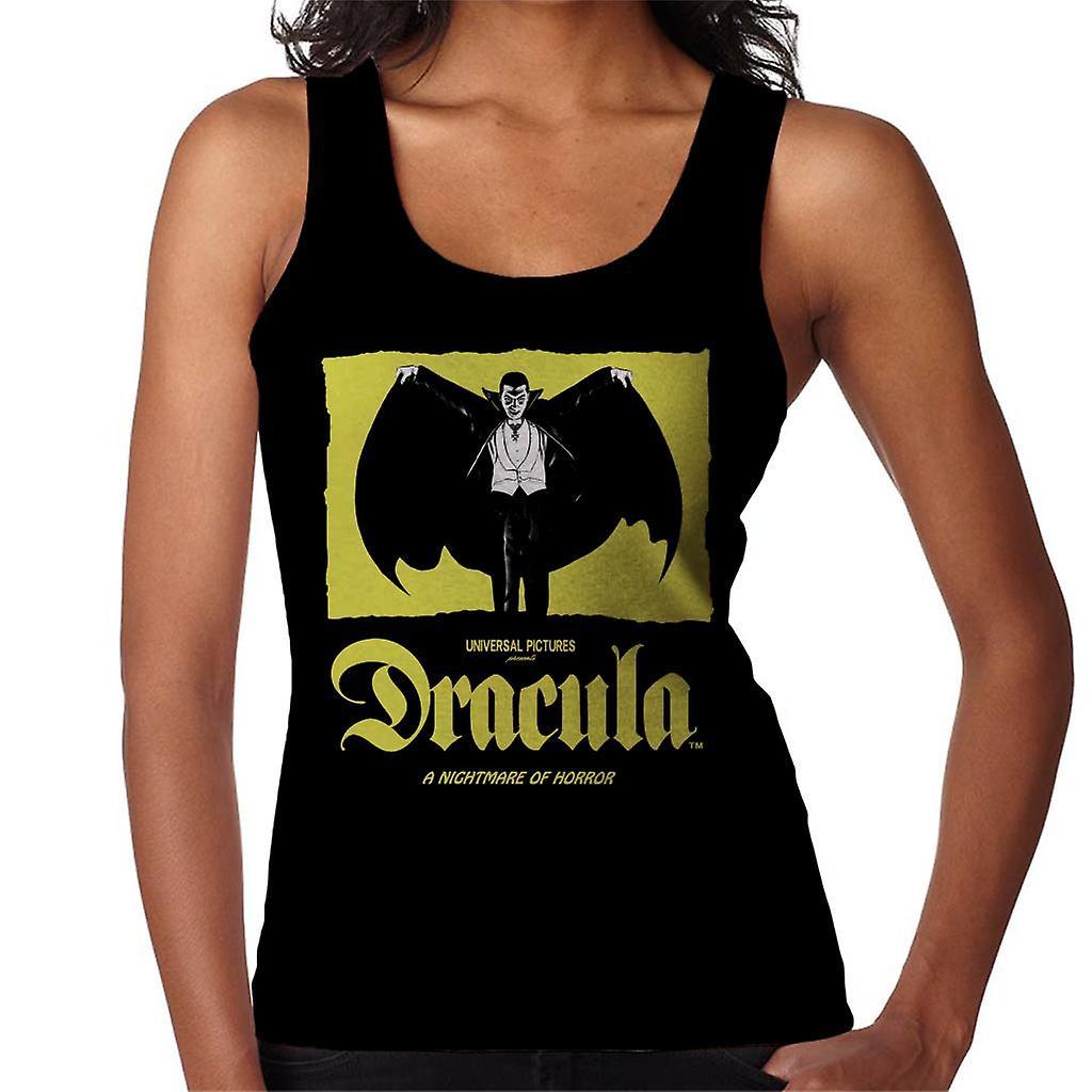 Dracula Nightmare Of Horror Women's Vest Black Small