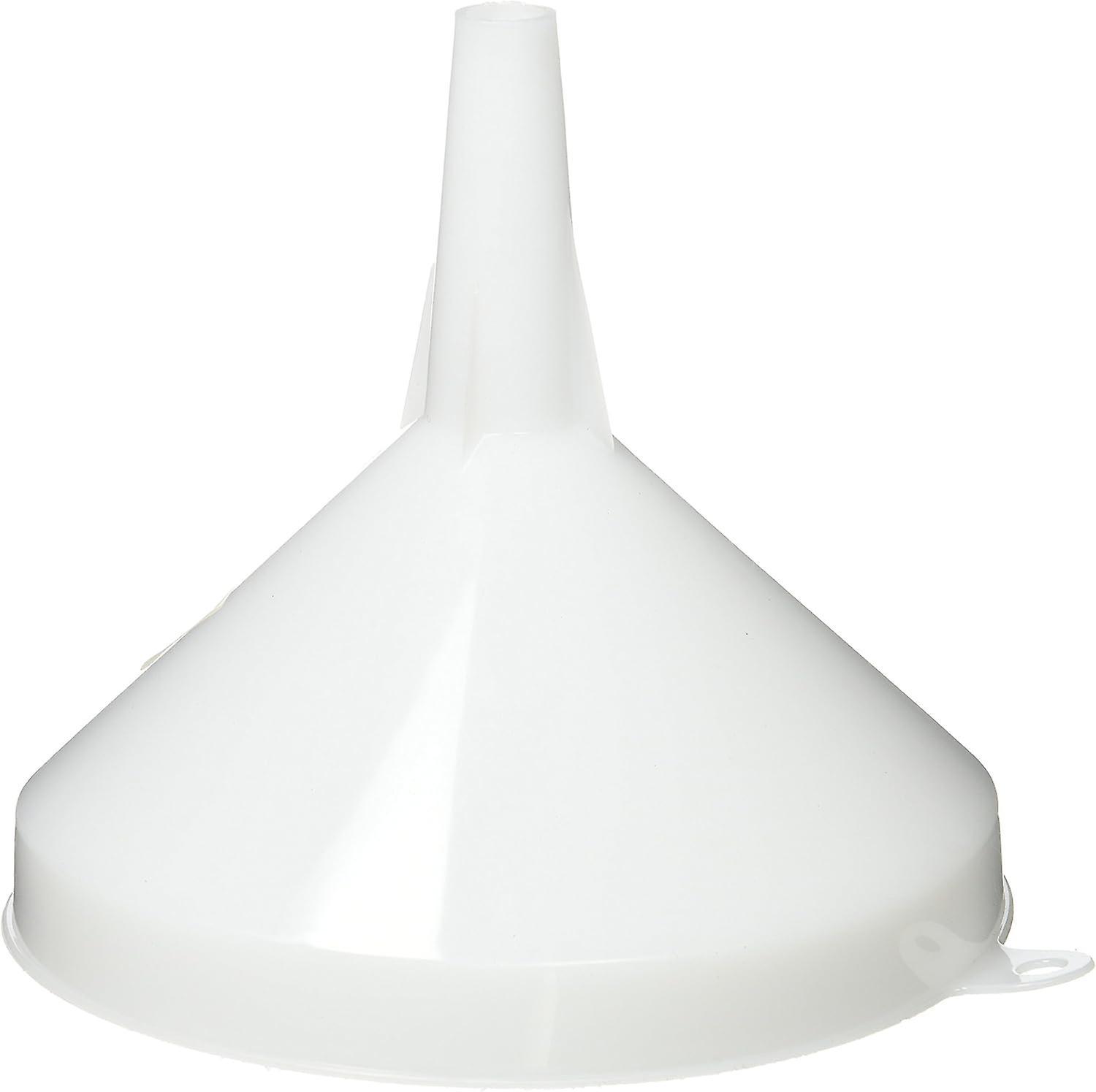 BF SOCIETY Winco Plastic Funnel, 6.25-Inch Diameter,White,Medium