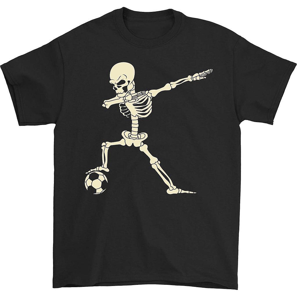 HISHARK Dabbing skeleton t-shirt Black L