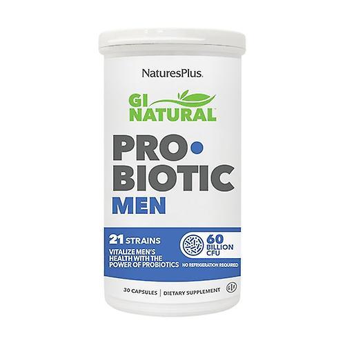 Nature's Plus GI Natural Probiotic Men 30 Capsules