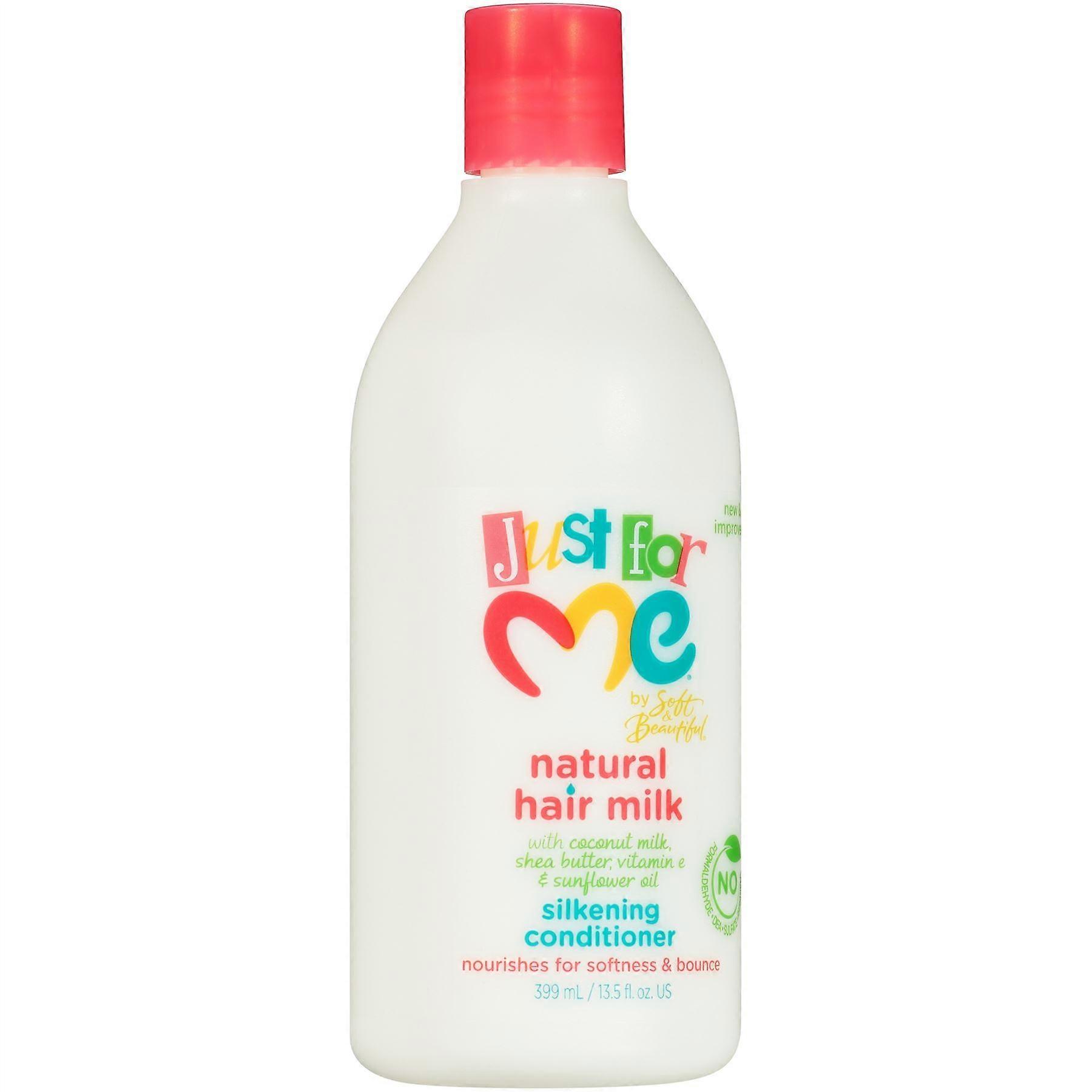 Just For Me Natural Hair Milk Silkening Conditioner 399ml Standard Size