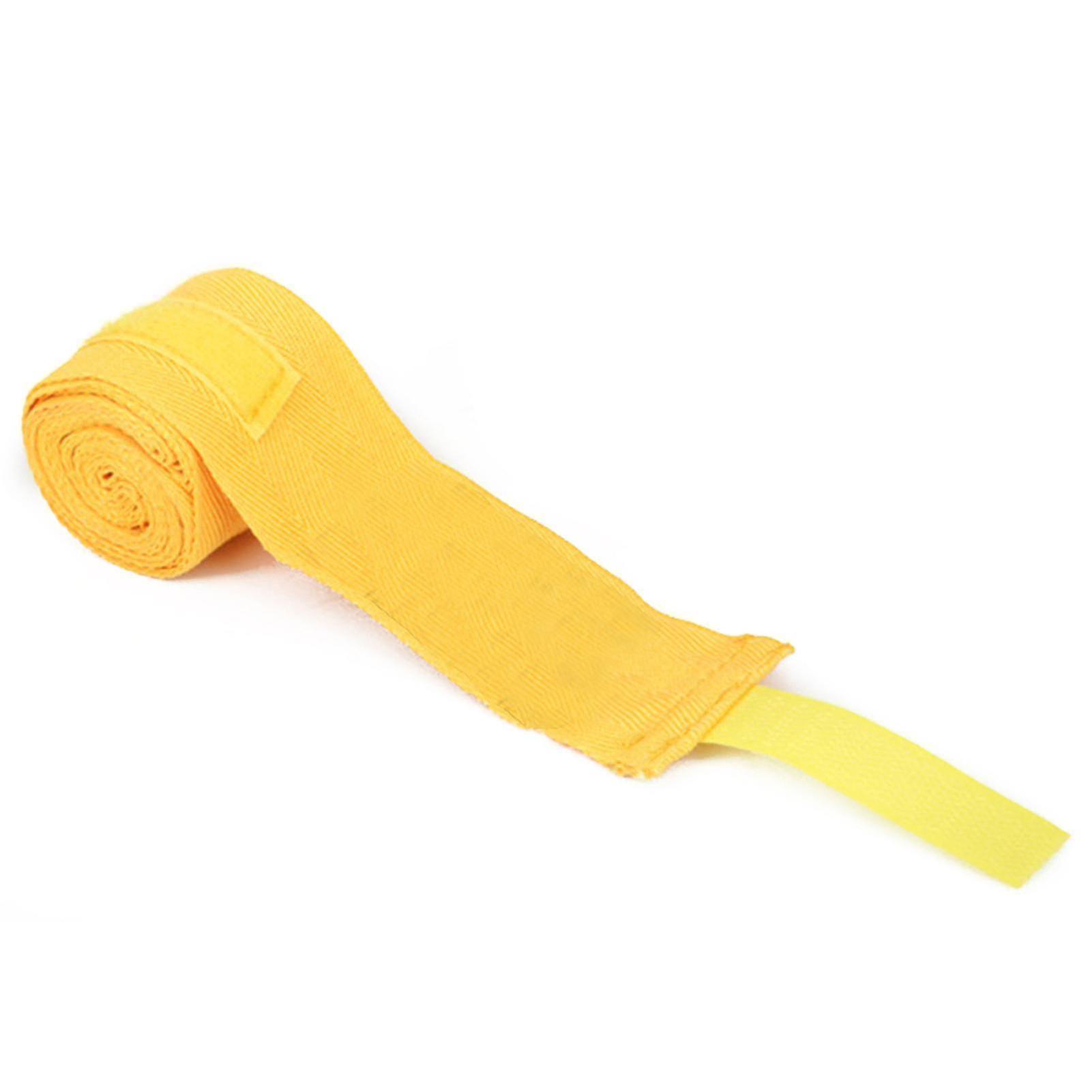 Yozhiqu Boxing Bandage Fighting Training For Men And Women With Tape Printing Yellow 5M