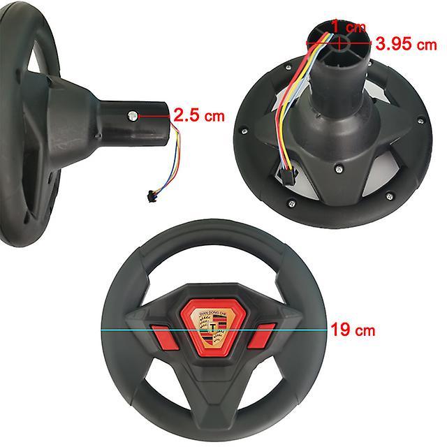 Unitoney Children Electric Car Steering Wheel Hc-8188 Kid's Electric Vehicle Steering Wheel, Karting Steering Wheel Porsche