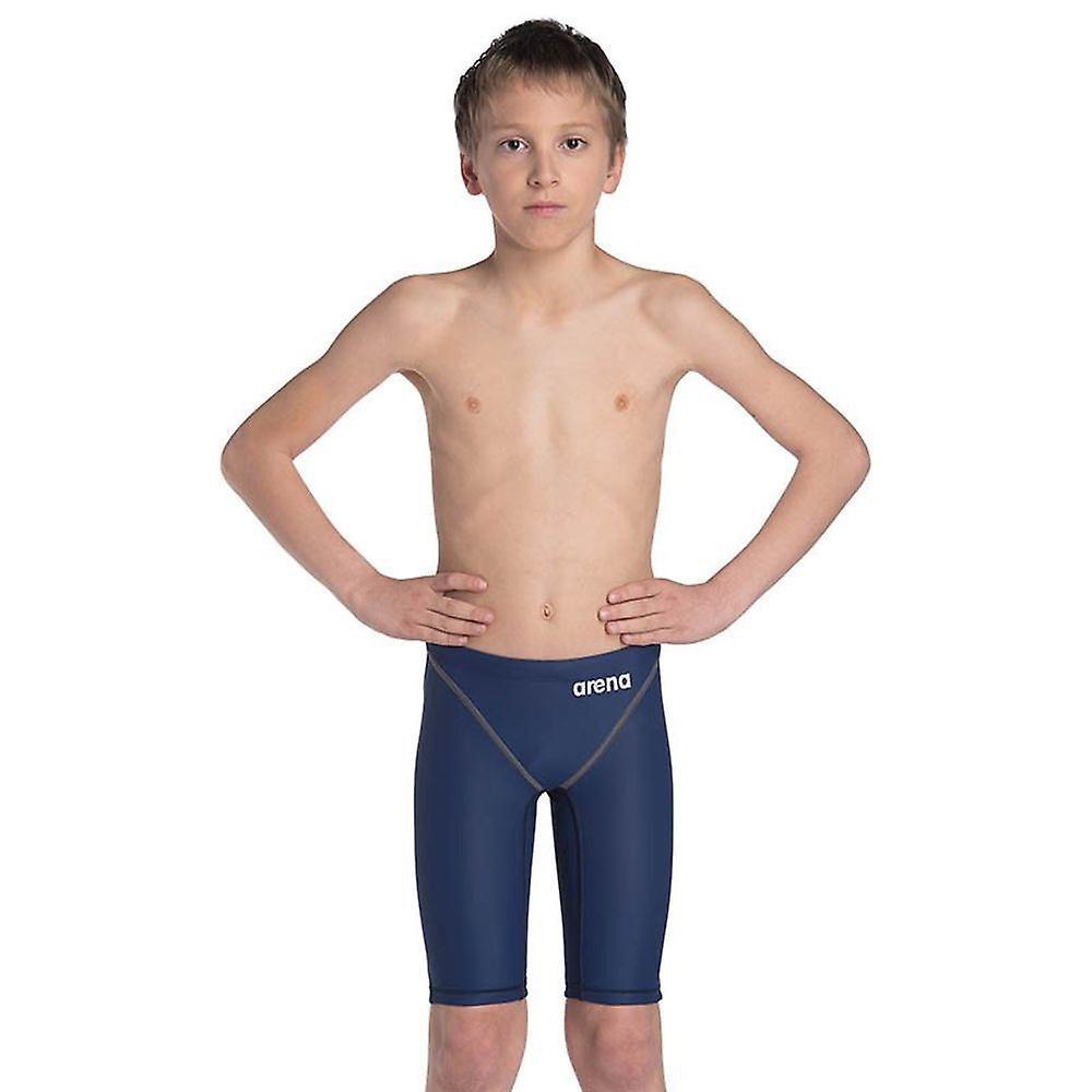 Boys Arena Swimming Powerskin Jammers Stretch Fit Racing Navy Swimwear Shorts-22