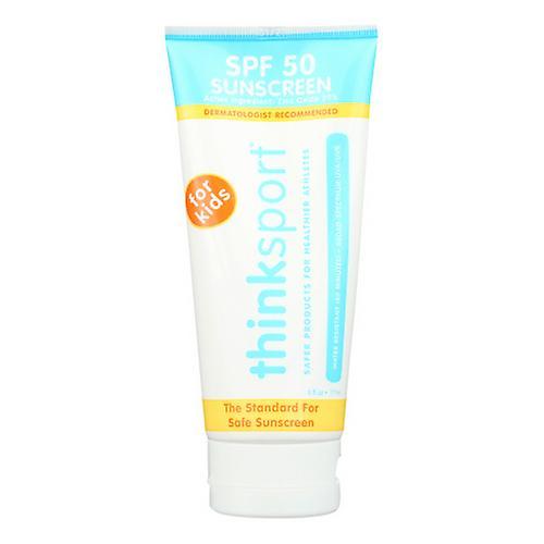 Thinksport Thinkbaby Sunscreen Safe Kids Spf 50 Plus, 6 Oz (Pack Of 1)