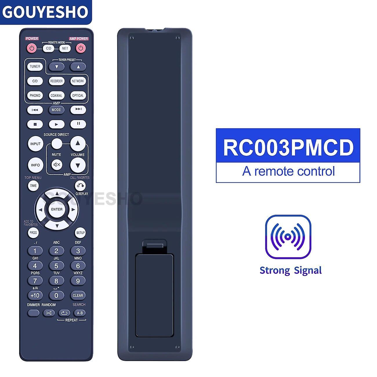 Scitoo New Remote Control For Marantz Rc003pmcd Cd6006 Cd-6006 Rc002pmcd Cd5005 Hi-fi Compact Disc Sacd Cd Player