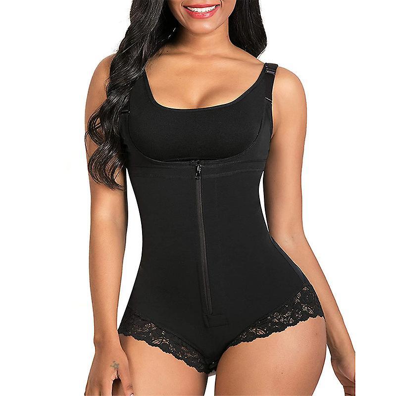 Gemdeck Body Shaper For Women Tummy Control Shapewear Bust Fajas For Daily Life Black S