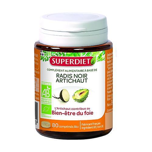 Super Diet Black radish - organic artichoke 80 tablets