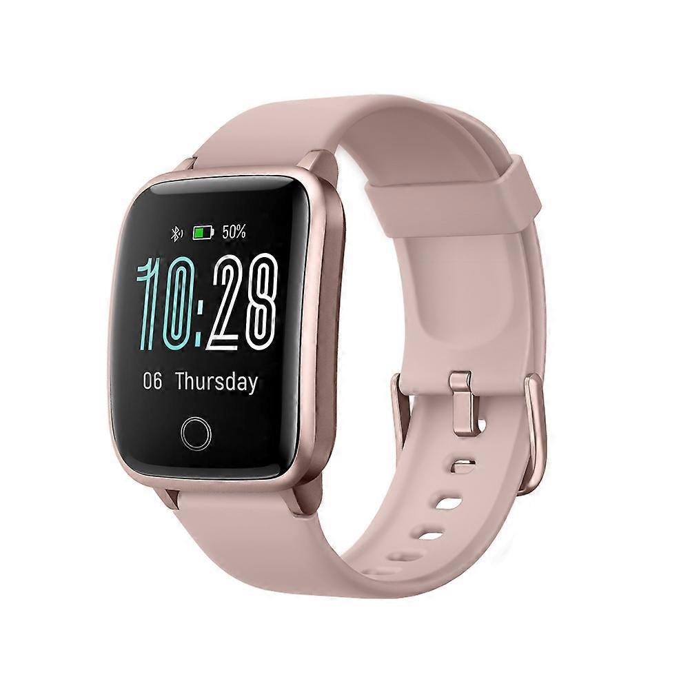 Id205s Smart Watch For Women Wristwatch Calorie Sports Smartwatch Men's Watches Heart Rate Sleep Monitor Fitness Tracker Bracelet pink