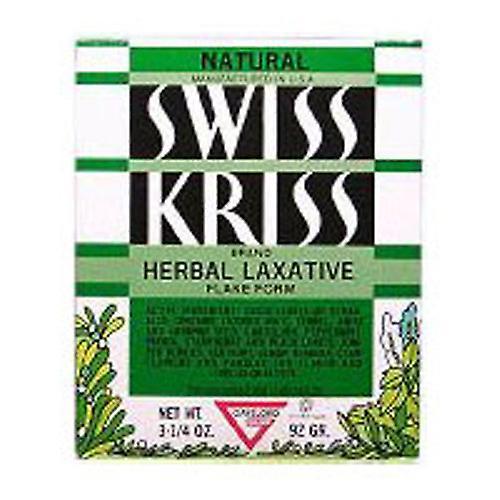 Modern Sports Nutrition Swiss Kriss Herbal Laxative, Flake Box, 3.25 Oz (Pack of 1)