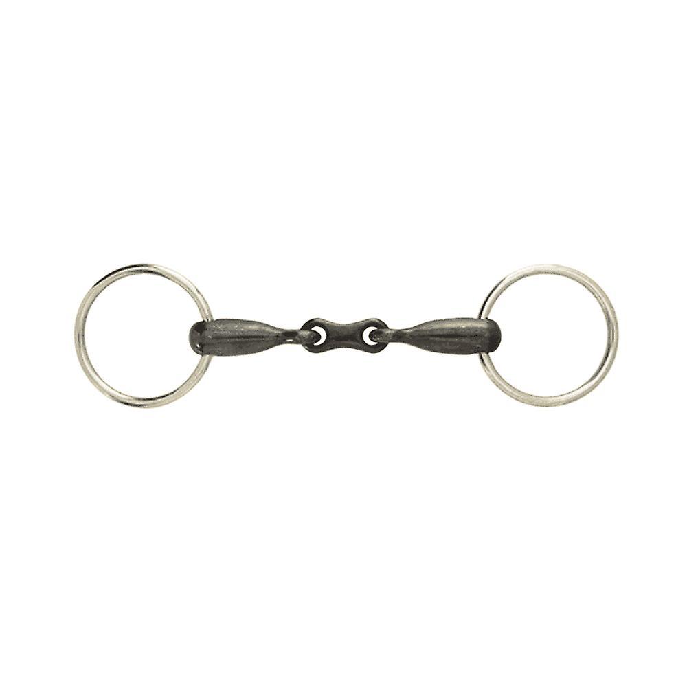 Korsteel Jp Korsteel Sweet Iron French Link Loose Ring Snaffle Bit 5.5"