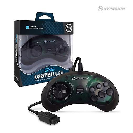 GN6 Premium Controller For Genesis (Space Black) - Hyperkin