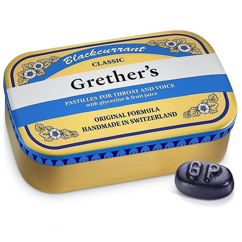 Grethers Grether's Blackcurrant Pastilles 110g