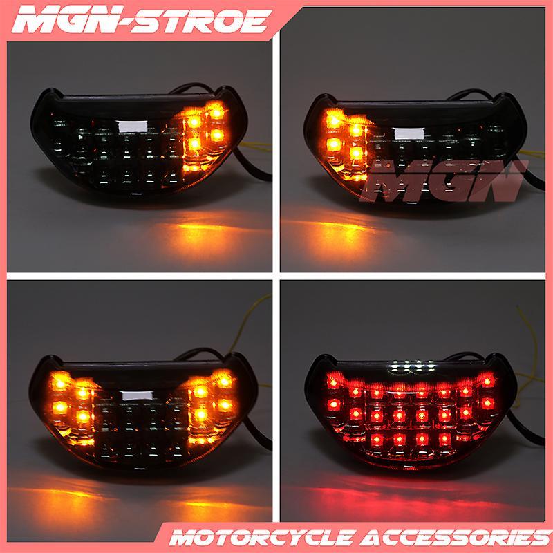 Lamps High Quality Motorcycle Led Rear Turn Signal Tail Stop Light Lamp Integrated For Ninja Zx12r Zx1200 2000-2005 01 02 03 04