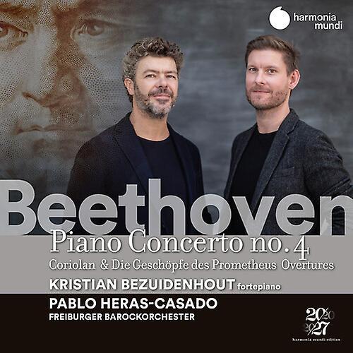 Harmonia Mundi Krisitan Bezuidenhout - Beethoven: Piano Concerto No.4 & Overtures  [COMPACT DISCS] USA import