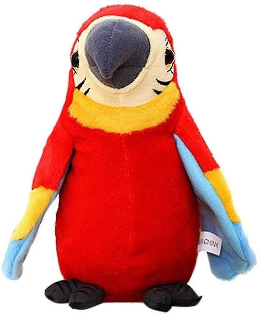 Tinor Talking Parrot Talking Plush Toy Repeat Function Cuddly Toys