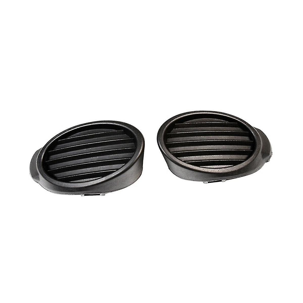 Manchalk 1pair Black Car Front Bumper Fog Light Lamp Cover Grille Bezel Cp9z17b814a Cp9z17b814b Fit For Focus 2012 2013 2014