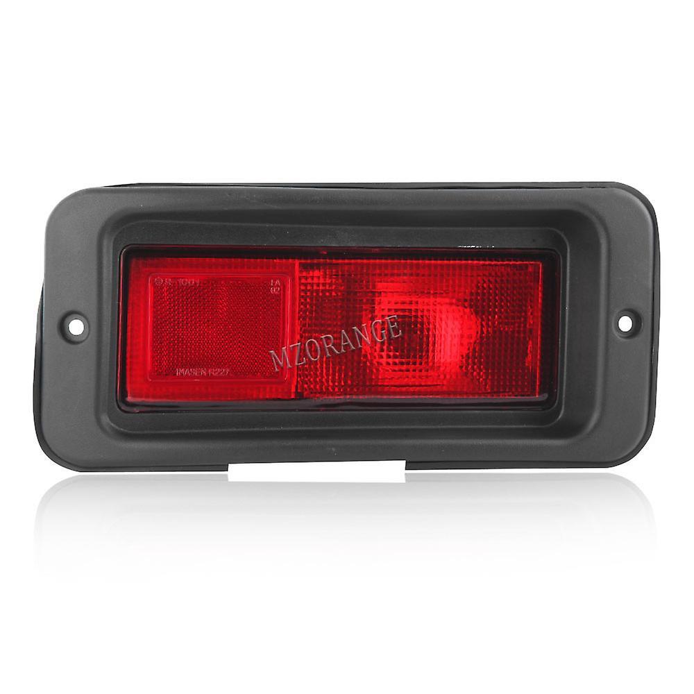 Visgaler Rear Bumper Light For Mitsubishi Pajero Shogun Sport For Challenger 2000-2008 Reflector Brake Fog Lamp Rear Warning Lamp L