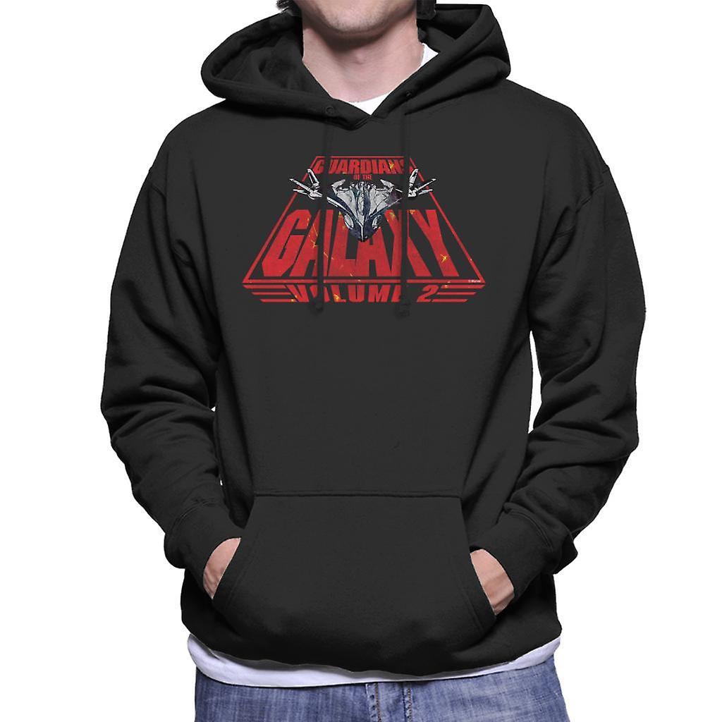 Marvel Guardians Of The Galaxy Vol 2 The Milano Men's Hooded Sweatshirt Black Small