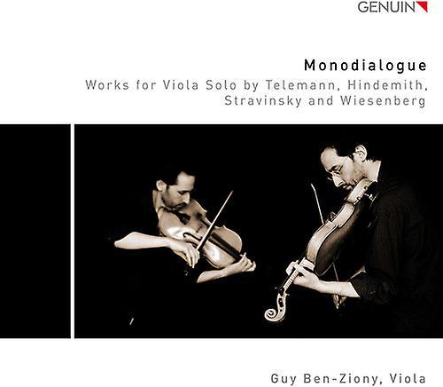 Genuin Hindemith,P. / Ziony,Guy Ben - Monodialogue  [COMPACT DISCS] USA import