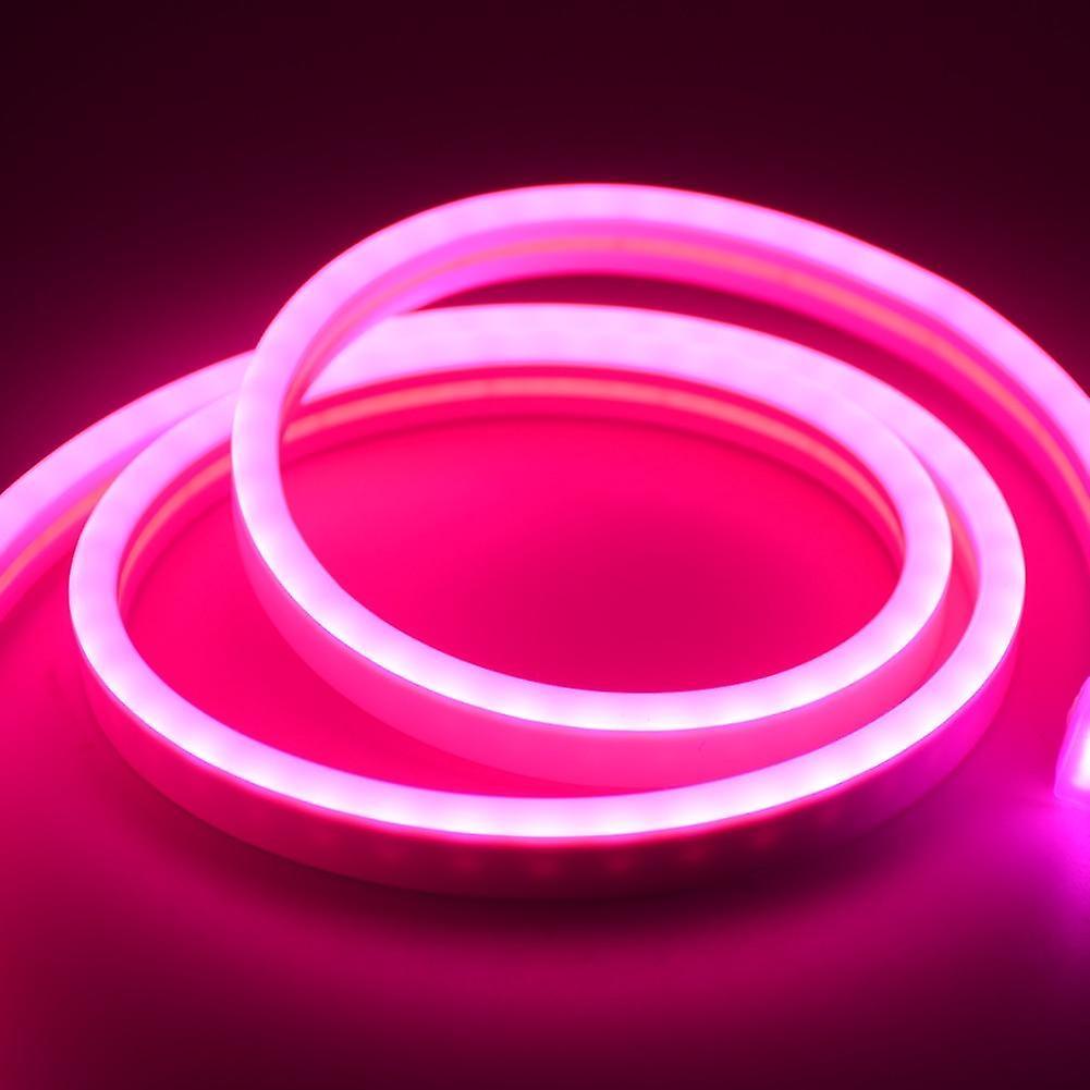 GreenZech Diy christmas holiday decoration flexible led strip 6mm narrow neon light Rose red 3m