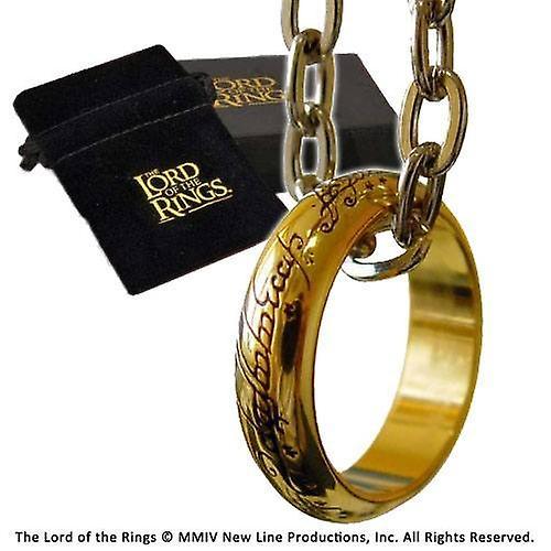 Noble Collection The One Ring (Gold Plated)