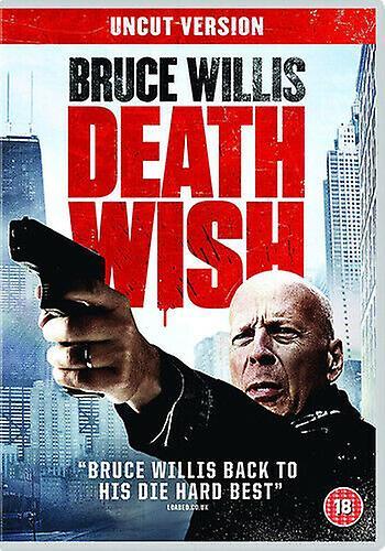 Death Wish DVD (2018) Bruce Willis Roth (DIR) cert 18 - Region 2