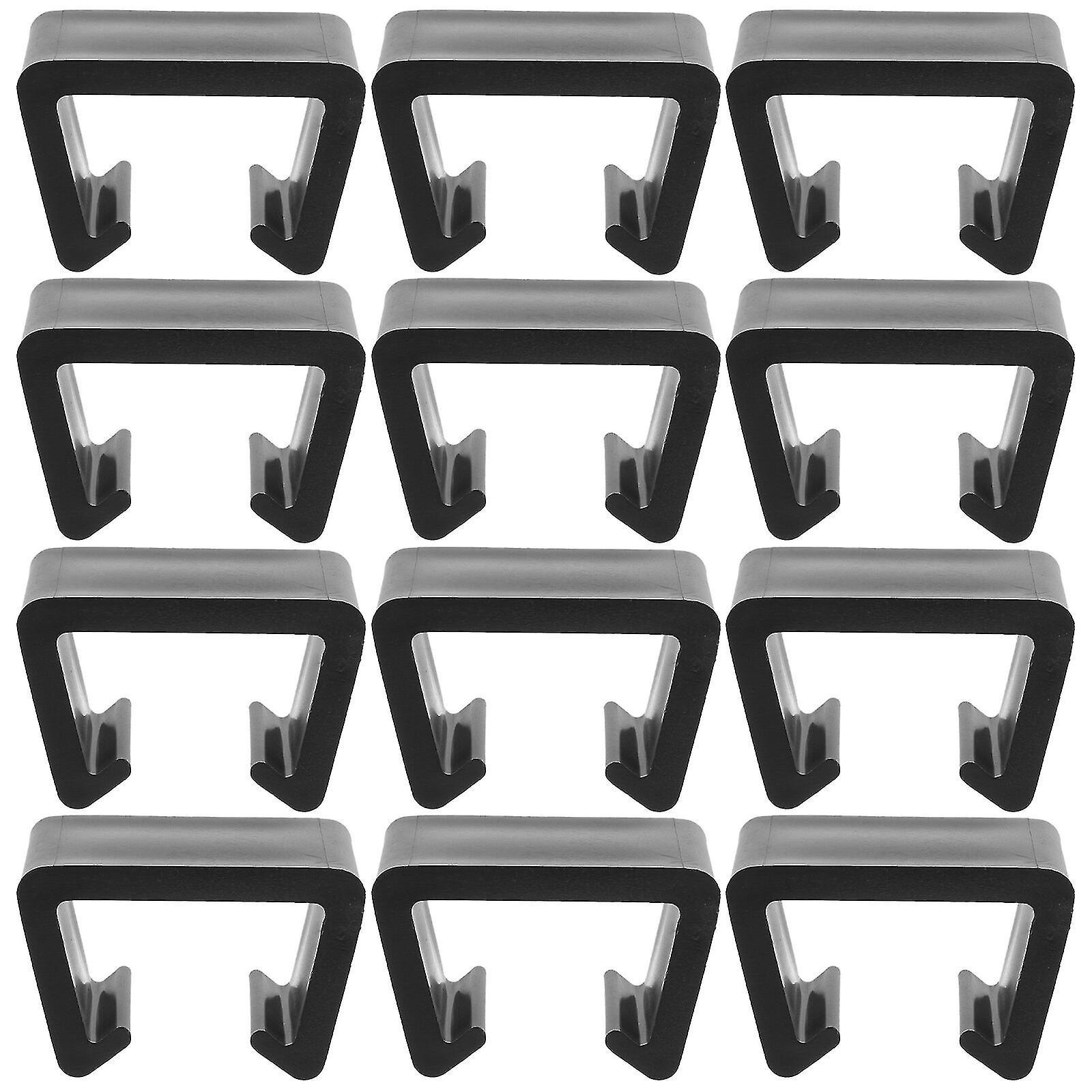 Unbrand 12pcs Garden Furniture Clips Patio Furniture Clips Outdoor Couch Patio Furniture Connects Clamps