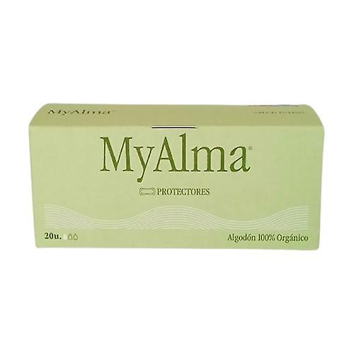 MyAlma 100% organic cotton panty liners 20 units