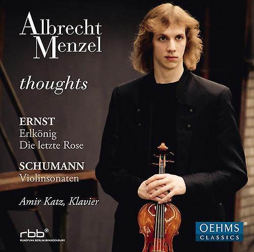 Oehms Schumann / Ernst / Menzel / Katz - Thoughts  [COMPACT DISCS] USA import